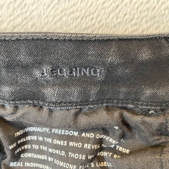 American Eagle Woman's Jegging Jeans Size 6 Regular Next Level Stretch Black - Picture 12 of 16